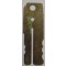 Knopenschaar messing materiaal (Button stick brass RAF