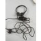 WW2 German Wehrmacht Panzer`s 1943 Headphones Dfh b 43 and Throat Microphone set