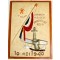 wandtegel 10 mei 1940 IK WAAK gebroken vleugels onsterfelijke roem