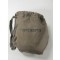 WEHRMACHT MEDICAL TOURNIQUET. A black rubber, rolled tourniquet with its original securing band and carrying pouch,In mint condition.