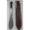 Kapmes met leren schede Canada (Machete with leather scabbard Canada)