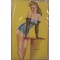 Postcard size Vargas style Pin up WW2 period
