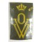 Mouwembleem O.V.W. metaal (Sleeve badge metal Volunteer Dutch east Indies)