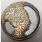 Hanger/Talisman Wilhemina Zilveren 25 cents 1941 konings gezinden 1940-45