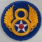 Mouwembleem 8th Airforce (Shoulderbadge 8th Airforce)