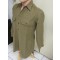 Shirt, Flannel, O.D. Coat Style (Overhemd manschappen WW2)