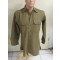 Shirt, Flannel, O.D. Coat Style (Overhemd manschappen WW2)