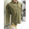 Shirt, Flannel, O.D. Coat Style (Overhemd manschappen WW2)