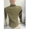 Shirt, Flannel, O.D. Coat Style (Overhemd manschappen WW2)