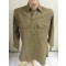 Shirt, Flannel, O.D. Coat Style (Overhemd manschappen WW2)