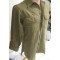 Shirt, Flannel, O.D. Coat Style (Overhemd manschappen WW2)