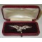 Sweetheart brooch sterling RAF "Pathfinder"
