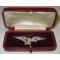 Sweetheart brooch sterling RAF "Pathfinder"