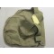 The Mk. IV bag is the "kidney-shaped" one made of khaki/light olive drab canvas and is in good condition