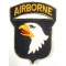 Mouwembleem 101e Airborne Division (Sleeve patch 101st Airborne Division)