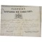 Militair paspoort 1861