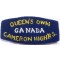 Shoulder title Queens own Cameron Highrs, 3rd Canadian Division