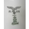 Geschirr Luftwaffe (Square bowl Luftwaffe)