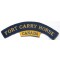 Shoulder title Fort Garry Horse (canvas)