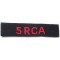 Shoulder title 5th field regiment RCA 4th Canadian Armoured Division