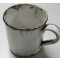 WW2 british/Canadian steel enamelled cup