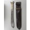 Kapmes met leren schede Canada (Machete with leather scabbard Canada)