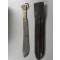 Kapmes met leren schede Canada (Machete with leather scabbard Canada)