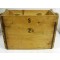Wooden transport crate with 2 SRD jars RASC