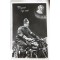 Prent briefkaart mobilisatie 1940 Vergeet mij niet (soldaat op Eijsink motor)