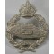 Canadian Armed Forces WW2 era CANADIAN ARMOURED TANK CORPS King's Crown metal cap badge