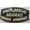 Shoulder title Queens own Cameron Highrs, 3rd Canadian Division