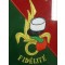 Framed embroided flag/pennant Legion Entrangere