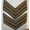 WW2 pair of sergeant stripes 