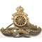 Cap badge Royal Canadian Artillery (spinning wheel)