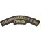 Shoulder title Camron Highlanders of Ottawa