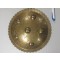 Set of 2 brass round shields 1900s Indonesia