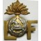 Shoulder title brass Royal Irish Fusiliers