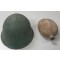 Japanese Helmet M90 with canteen/waterbottle