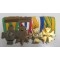 opgemaakt , balkjes Java zee 1941-42/Oost Azie/zuid pacific 1942-45 en 1947/48