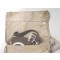 Burgerbescherming gasmasker in tas (Civil defence gasmask in canvas bag)