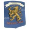 Wandbord 1e Compagmie Stoottroepen NEDERLAND Gewest Groningen 1945