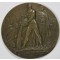 Bronze plaque/medal Yser / Ypres WW1