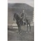 Foto Huzaar te paard met sabel