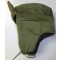 US Army 1950s Korea Era Field Cap Pile Cold Weather Hat Olive Drab