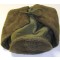 US Army 1950s Korea Era Field Cap Pile Cold Weather Hat Olive Drab