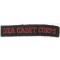 Shoulder  title Sea Cadet Corps Royal Navy
