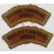 Shoulder titles A.T.S. (Auxiliary Territorial Service)