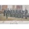 Prent briefkaart 1914 mobilisatie Groeten van de Oranje kazerne , de hoofdwacht