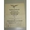 Erdkampfabzeichen mit Besitzzeugnis (Ground Assault Badge of the Luftwaffe with award document)
