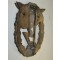 Erdkampfabzeichen mit Besitzzeugnis (Ground Assault Badge of the Luftwaffe with award document)